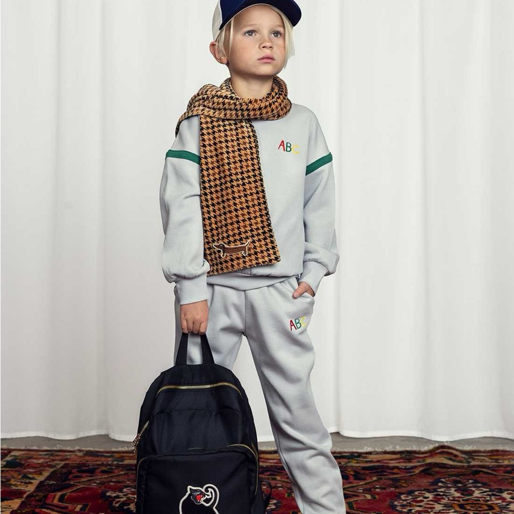 Mini Rodini ABC Sweatshirt & Jogger Sweatpants